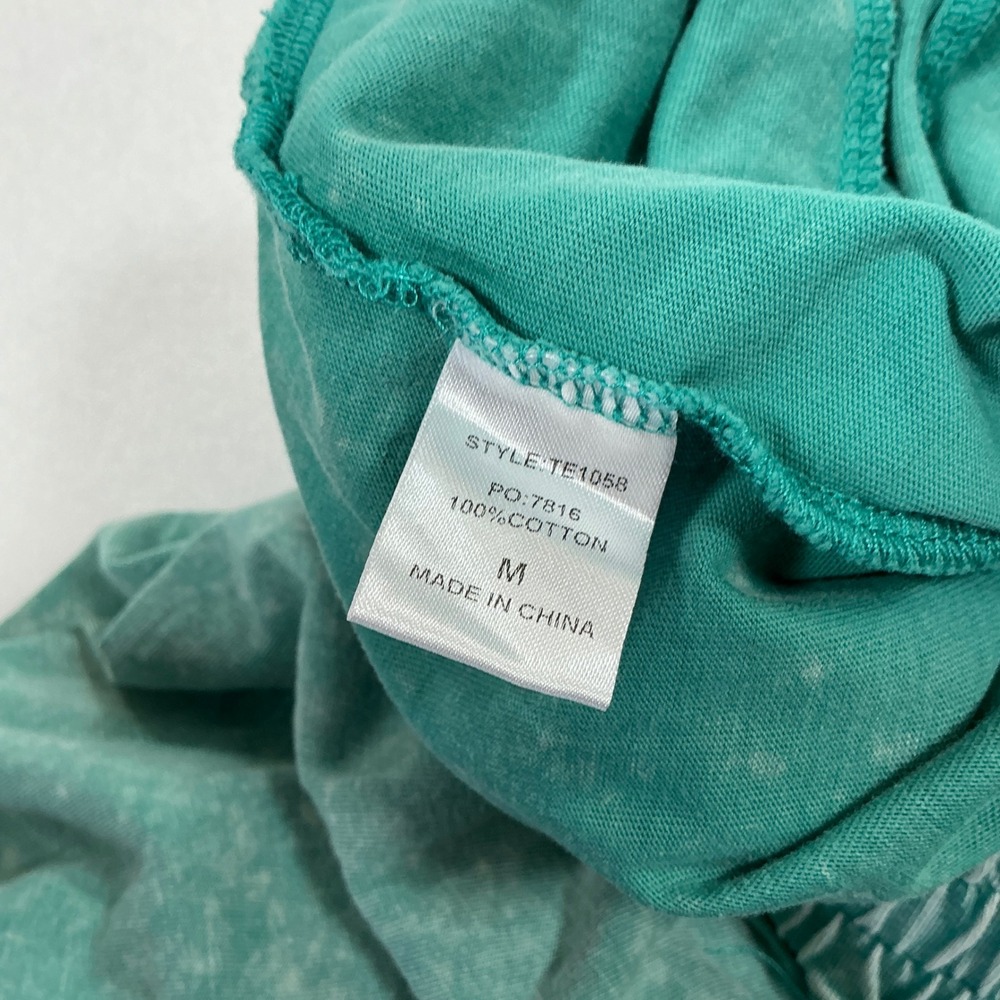 Wide Leg Cargo Pants in Teal Green - Picture 7 of 9